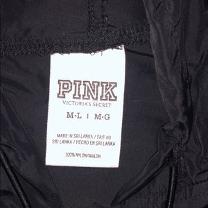 Half zipped Victoria Secret windbreaker